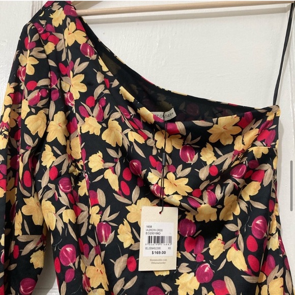 The East Order floral one shoulder dress xs - Picture 3 of 7